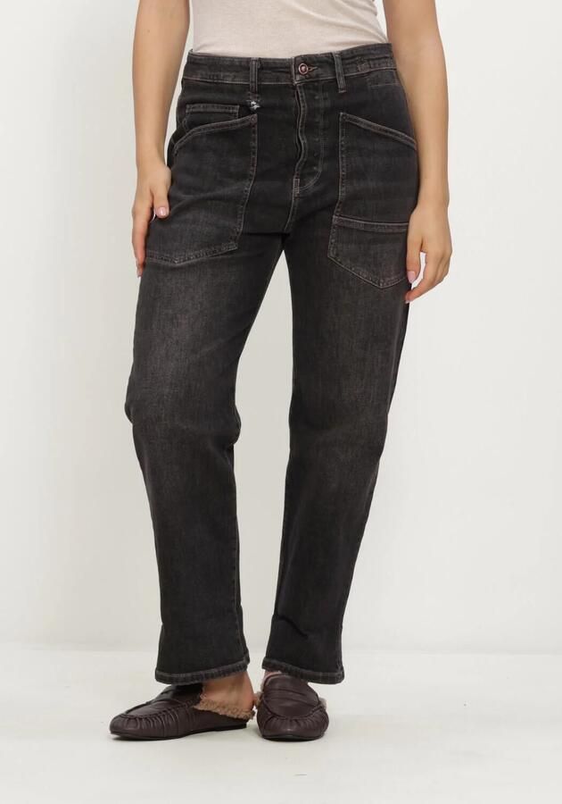 MAC straight fit jeans van katoenmix model 'Baggy Straight'