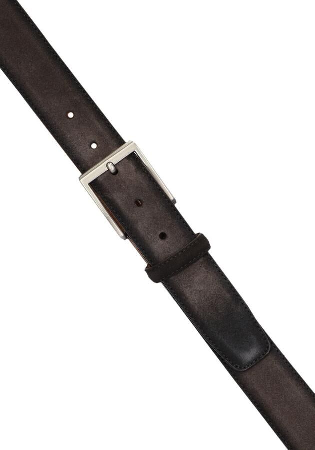 Magnanni Bruine Leren Riem Stijlvolle Upgrade Brown Heren