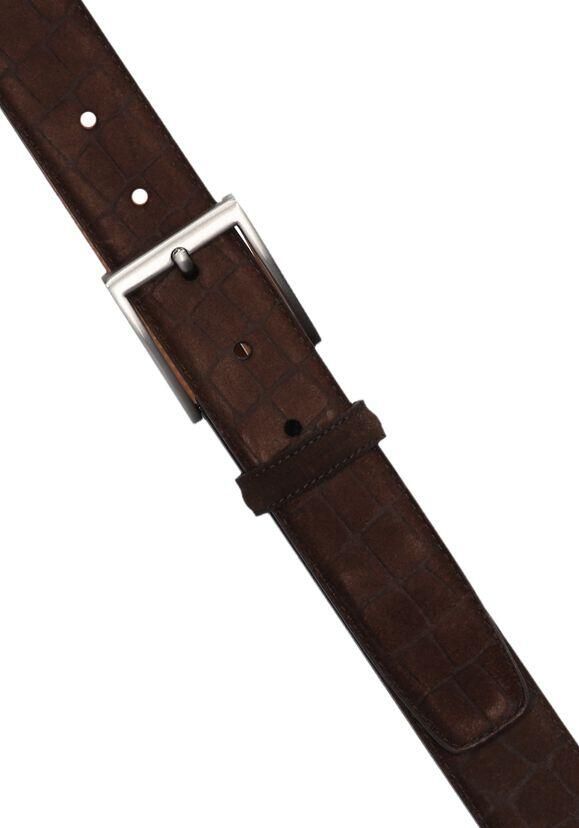 MAGNANNI Heren Riemen 1078 Bruin - Foto 2