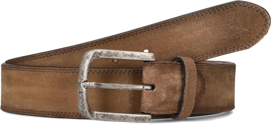 Magnanni Taupe Suede Heren Riem 75202 Beige Heren - Foto 2