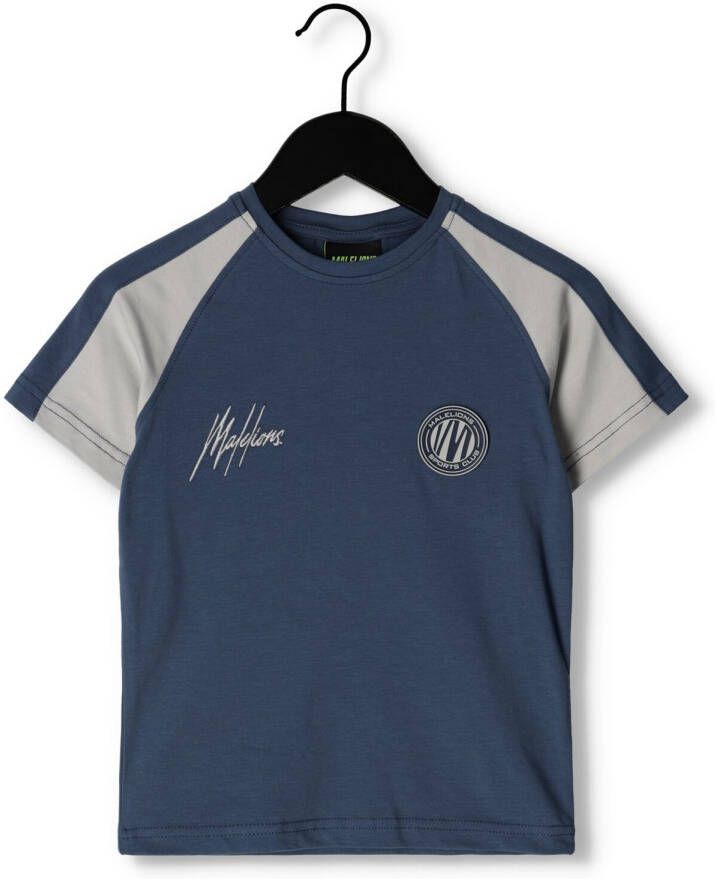 MALELIONS Jongens Polo's & T-shirts T-shirt 2 Donkerblauw