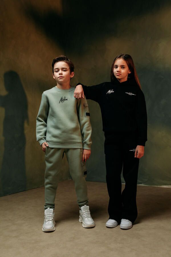 MALELIONS Jongens Broeken Pocket Sweatpants Groen - Foto 2