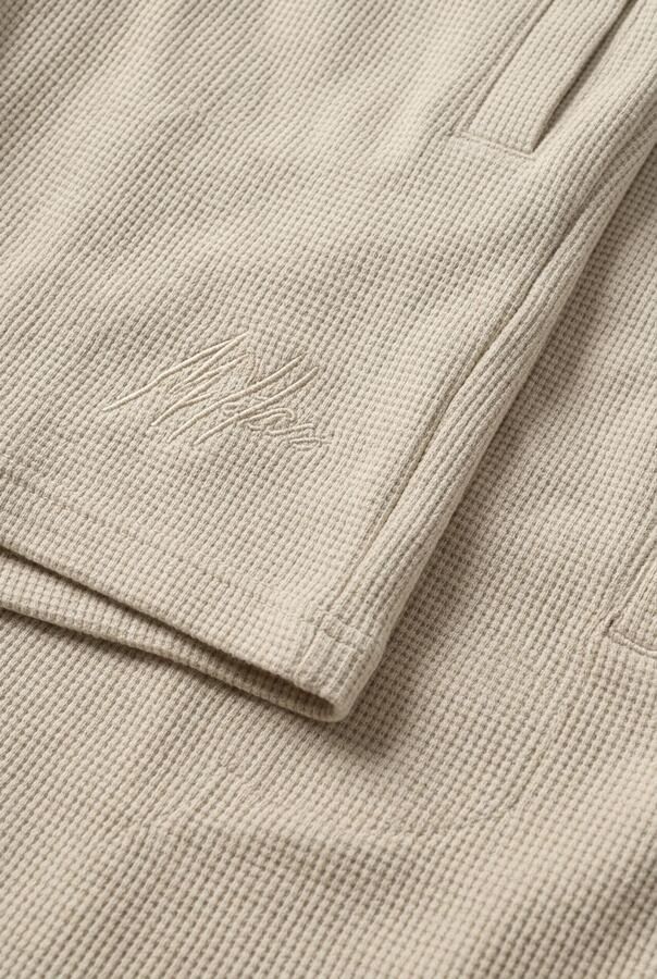 MALELIONS Jongens Broeken Waffle Shorts Beige - Foto 3