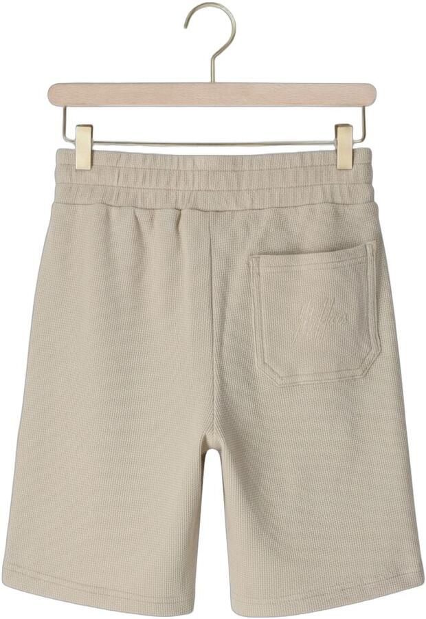 MALELIONS Jongens Broeken Waffle Shorts Beige - Foto 2