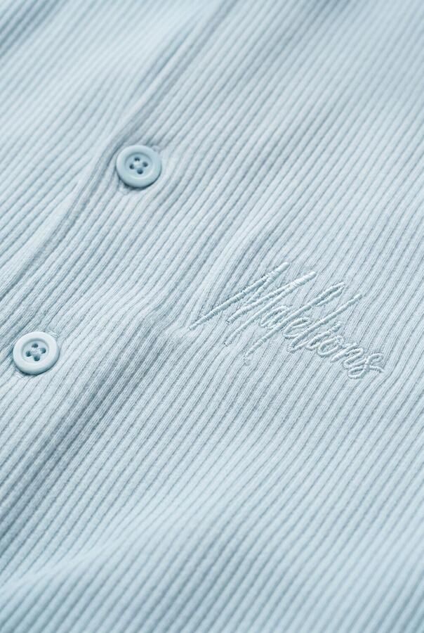 MALELIONS Jongens Overhemden Horizon Ribbed Shirt Lichtblauw - Foto 2