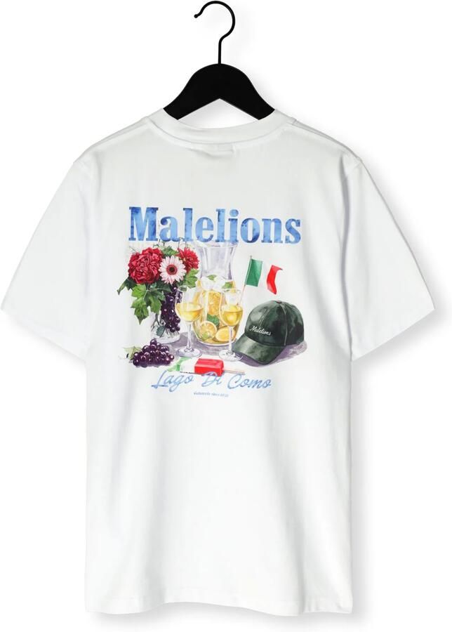 MALELIONS Jongens Polo's & T-shirts Gelato T-shirt Wit - Foto 3