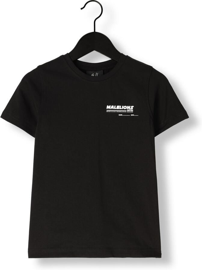 MALELIONS Jongens Polo's & T-shirts Paradise T-shirt Zwart - Foto 2