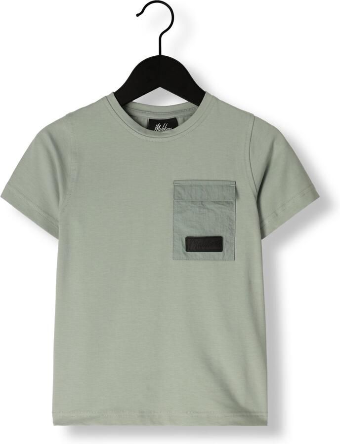 MALELIONS Jongens Polo's & T-shirts Pocket T-shirt Groen - Foto 3
