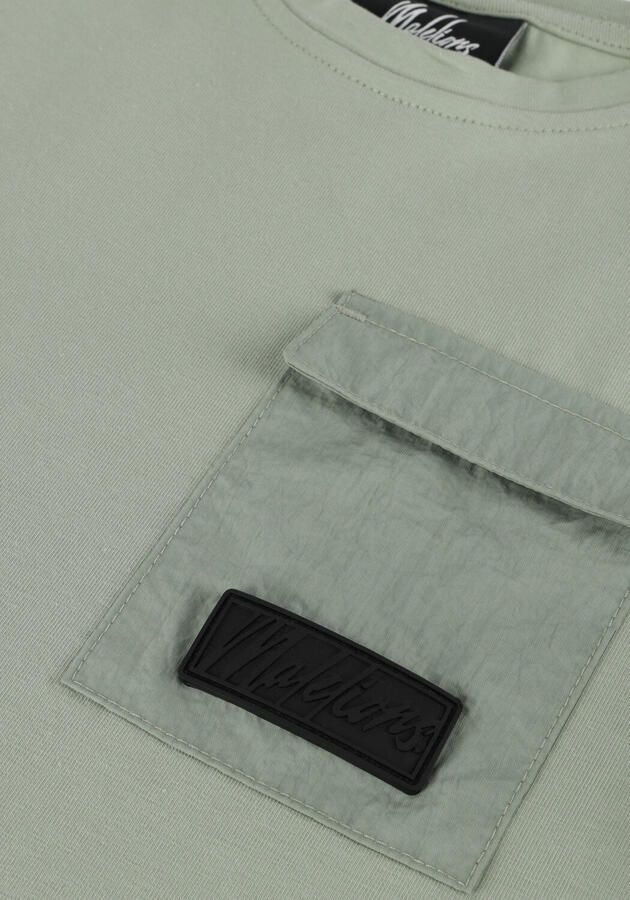 MALELIONS Jongens Polo's & T-shirts Pocket T-shirt Groen