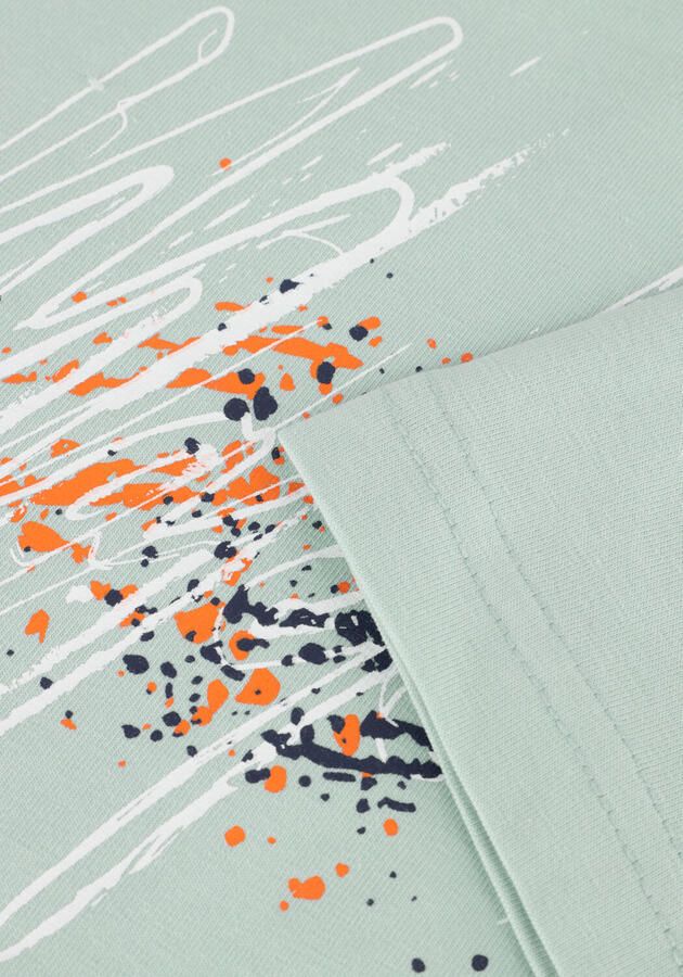 MALELIONS Jongens Polo's & T-shirts Splash T-shirt Lichtblauw