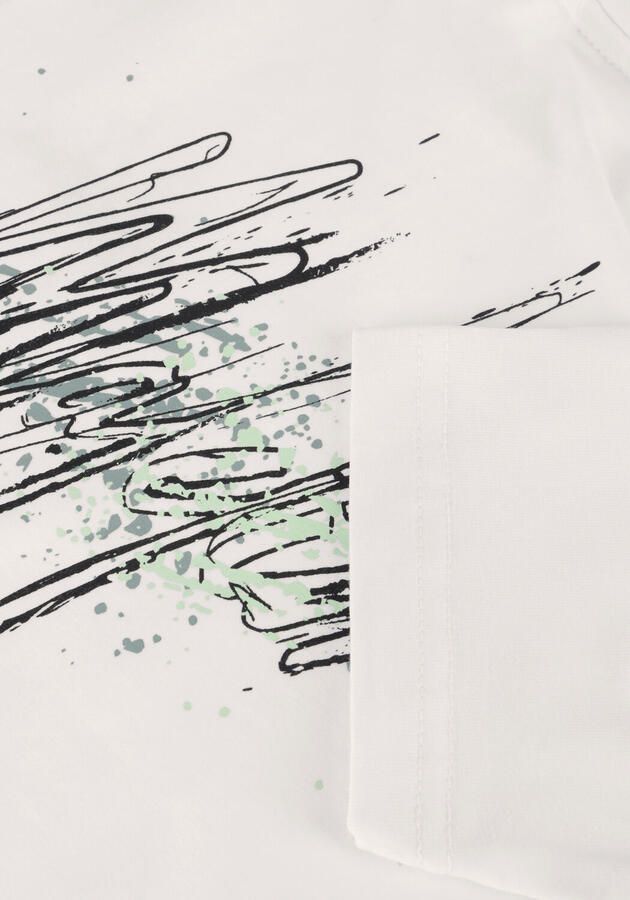 LIONS Polo's & T-shirts Splash T-shirt Wit - Foto 2