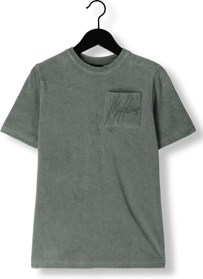 MALELIONS Jongens Polo's & T-shirts Towelling T-shirt Groen - Foto 2