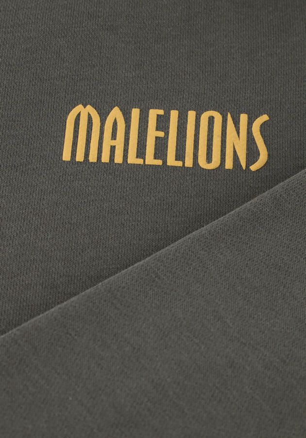 MALELIONS Jongens Truien & Vesten Hollywood Map Sweater Donkergrijs