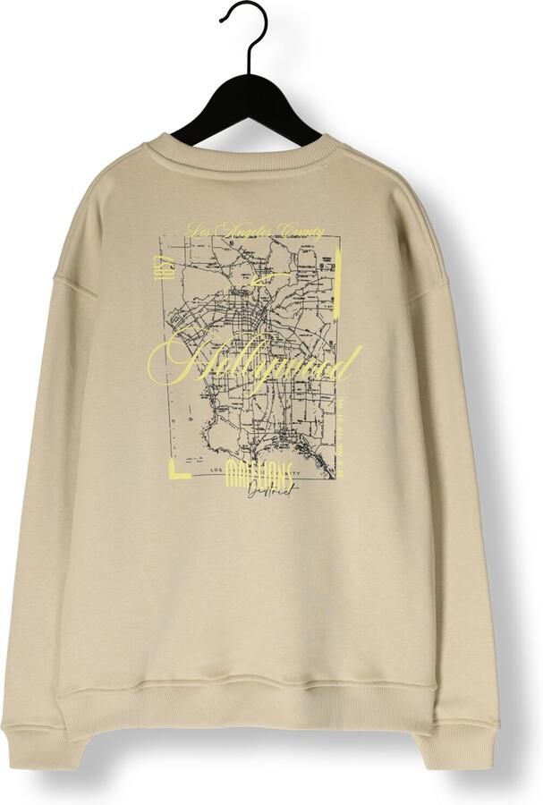 MALELIONS Jongens Truien & Vesten Hollywood Map Sweater Zand - Foto 2