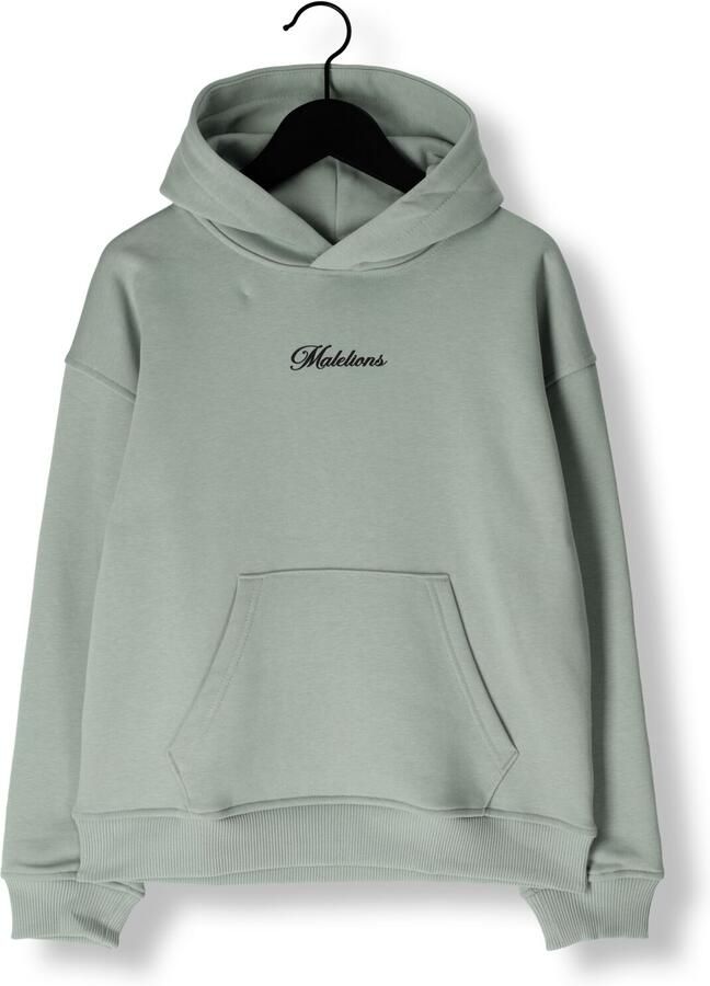 MALELIONS Jongens Truien & Vesten Studio Hoodie Mint - Foto 3