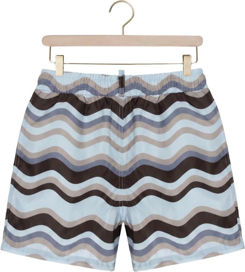 MALELIONS Jongens Zwemkleding Wavy Swim Short Multi - Foto 2