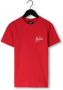 MALELIONS Jongens Polo's & T-shirts T-shirt Rood - Thumbnail 1