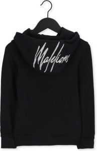Malelions Zwarte Sweater Junior Essentials Hoodie