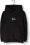 Malelions hoodie Split Essentials met backprint zwart donkergroen Sweater 140 - Thumbnail 1
