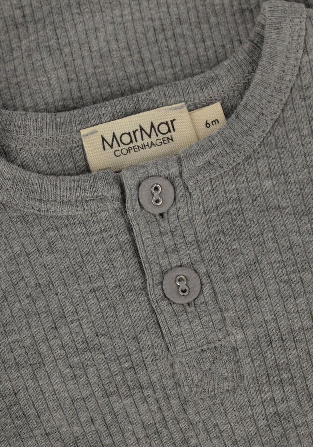 MARMAR COPENHAGEN Baby Rompers Body Ls Modal Grijs - Foto 3