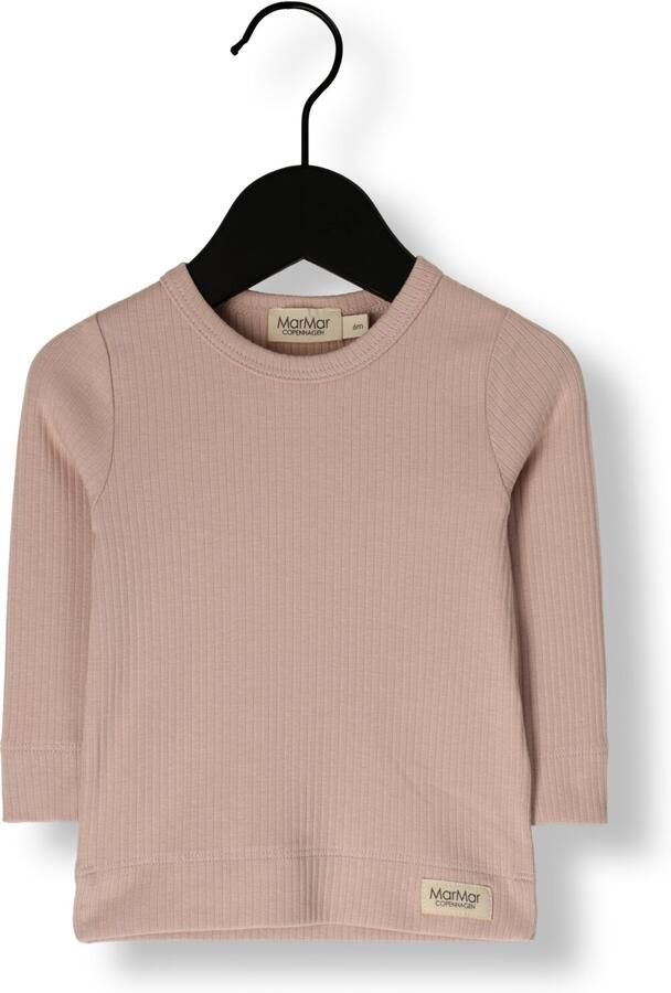 MARMAR COPENHAGEN Jongens Polo's & T-shirts Plain Tee Ls Lichtroze - Foto 3