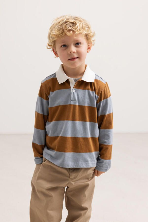 MARMAR COPENHAGEN Jongens Polo's & T-shirts Tad Camel - Foto 3