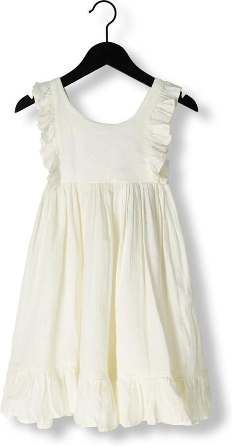 MARMAR COPENHAGEN Meisjes Jurken Danita Frill Wit - Foto 4
