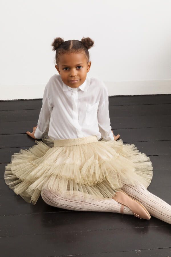 MARMAR COPENHAGEN Meisjes Rokken Dancer Tutu Beige - Foto 3