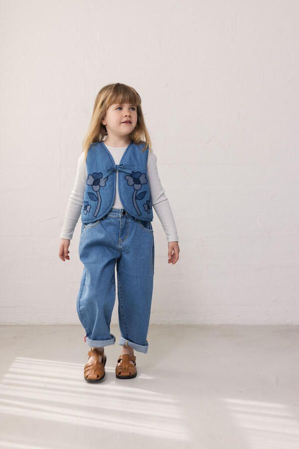 MARMAR COPENHAGEN Meisjes Truien & Vesten Joyce Blauw - Foto 4