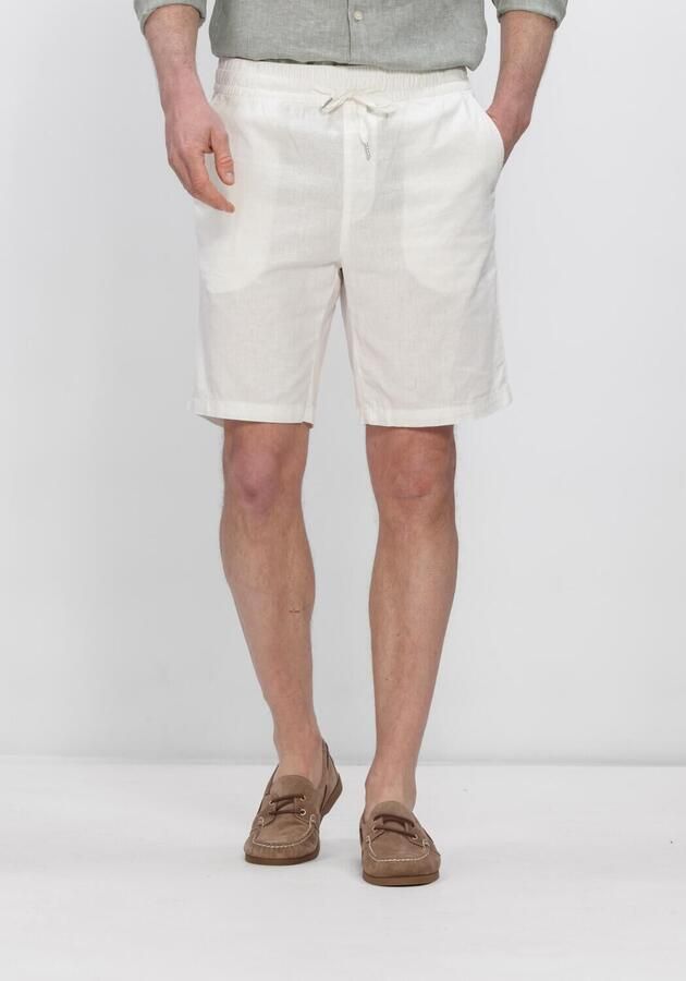 Matinique Regular fit bermuda van een mix van linnen en katoen model 'barton'