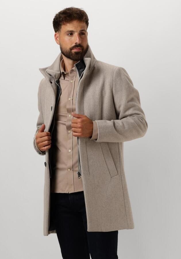 Matinique Lange jas met opstaande kraag model 'Harvey' - Foto 4