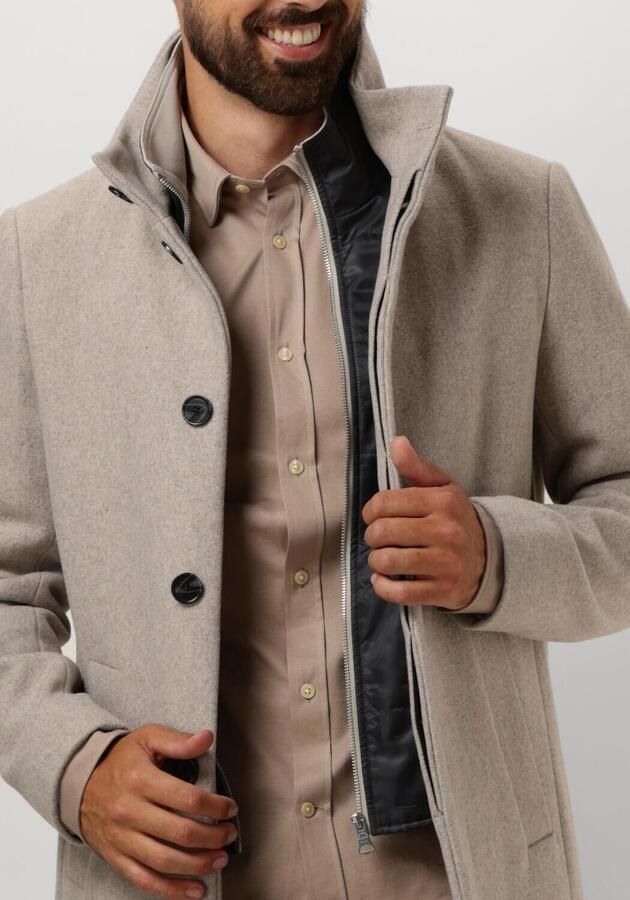 Matinique Lange jas met opstaande kraag model 'Harvey' - Foto 2