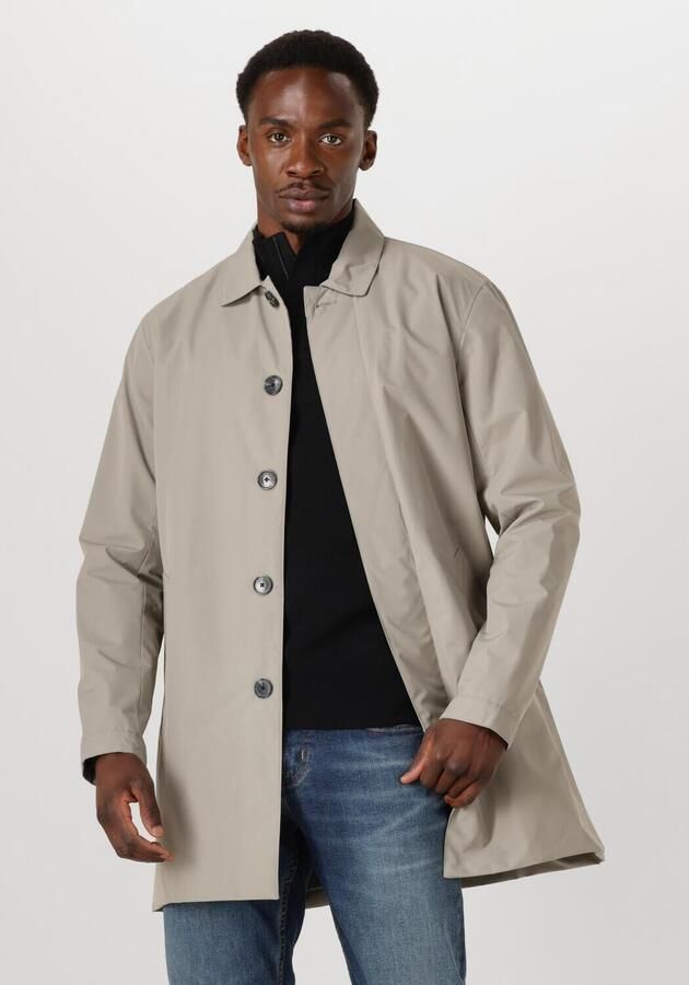 Matinique Lange jas met labeldetail model 'miles Mac' - Foto 4