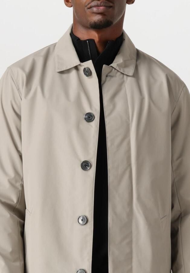 Matinique Lange jas met labeldetail model 'miles Mac' - Foto 2