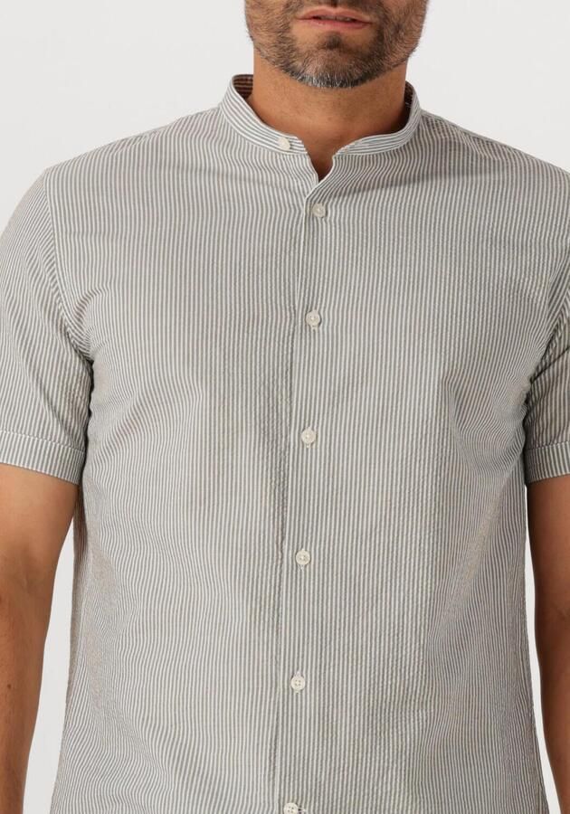 MATINIQUE Heren Overhemden Matrostol China Ss Groen