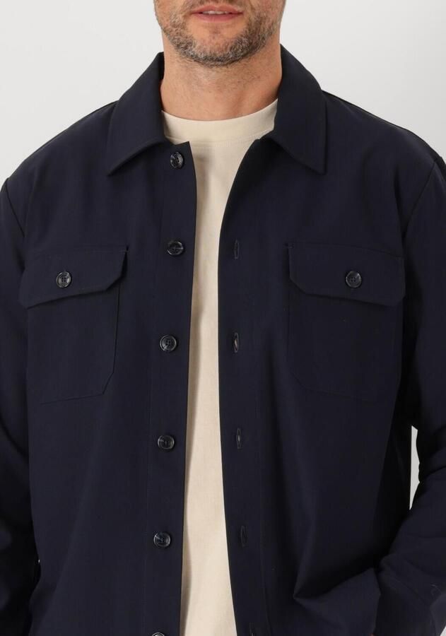 Matinique Regular fit overhemdjack met paspelzakken op de borst model 'Damo' - Foto 2