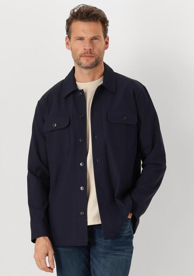 Matinique Regular fit overhemdjack met paspelzakken op de borst model 'Damo' - Foto 4