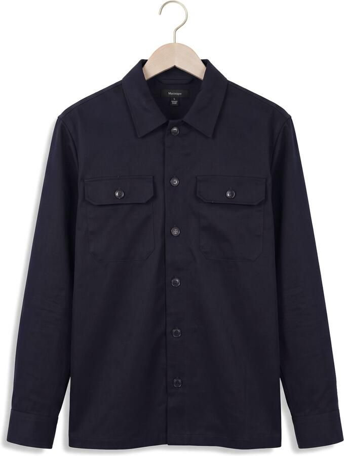 MATINIQUE Heren Overshirts Madamo Donkerblauw - Foto 2