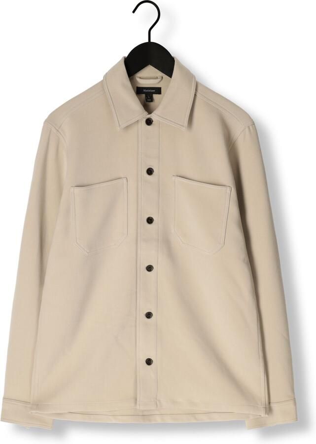 Matinique Taupe Overshirt Mapelton N Beige Heren