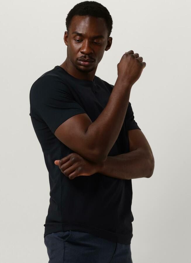 MATINIQUE Heren Polo's & T-shirts Jermalink Cotton Stretch Donkerblauw - Foto 4