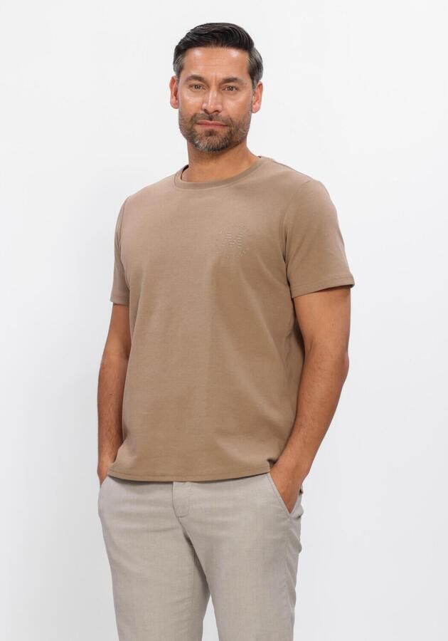MATINIQUE Heren Polo's & T-shirts Majeremy Crew Beige