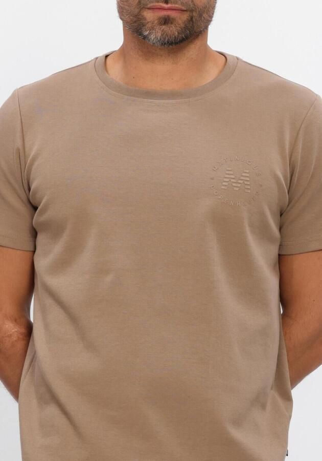 MATINIQUE Heren Polo's & T-shirts Majeremy Crew Beige - Foto 3