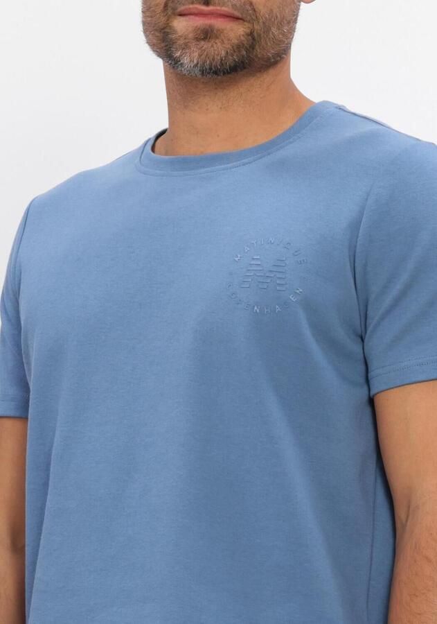 MATINIQUE Heren Polo's & T-shirts Majeremy Crew Blauw - Foto 3