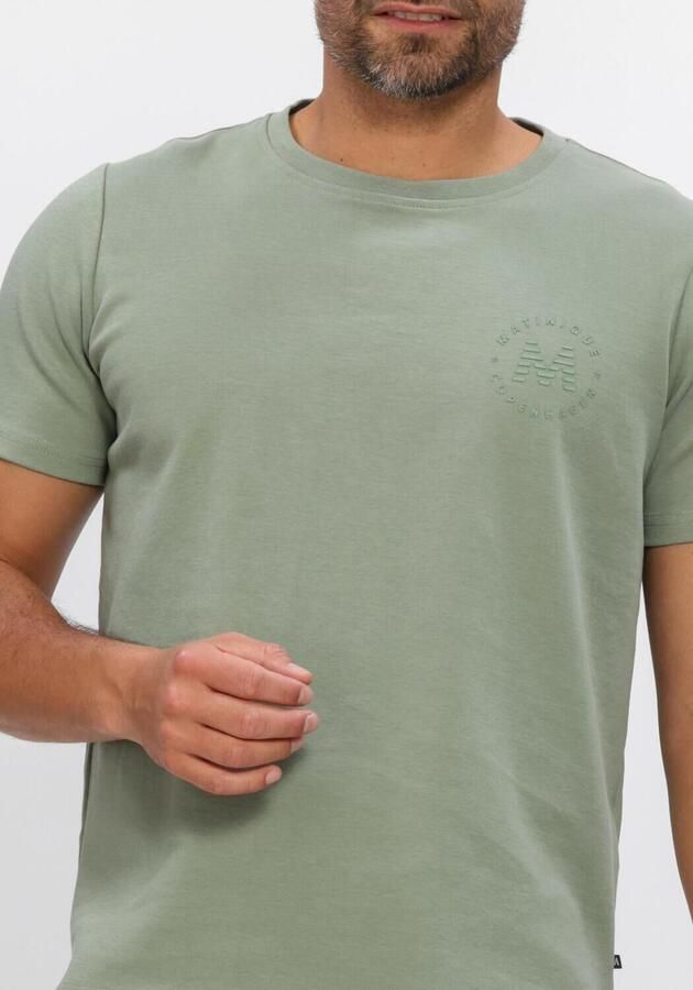 MATINIQUE Heren Polo's & T-shirts Majeremy Crew Groen - Foto 4
