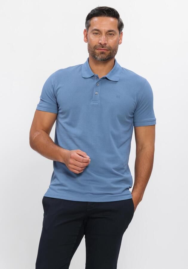 MATINIQUE Heren Polo's & T-shirts Mapoleo Melange Blauw