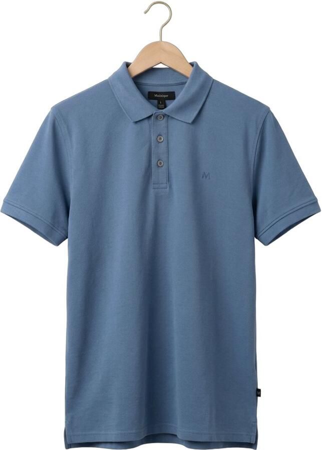 MATINIQUE Heren Polo's & T-shirts Mapoleo Melange Blauw - Foto 2
