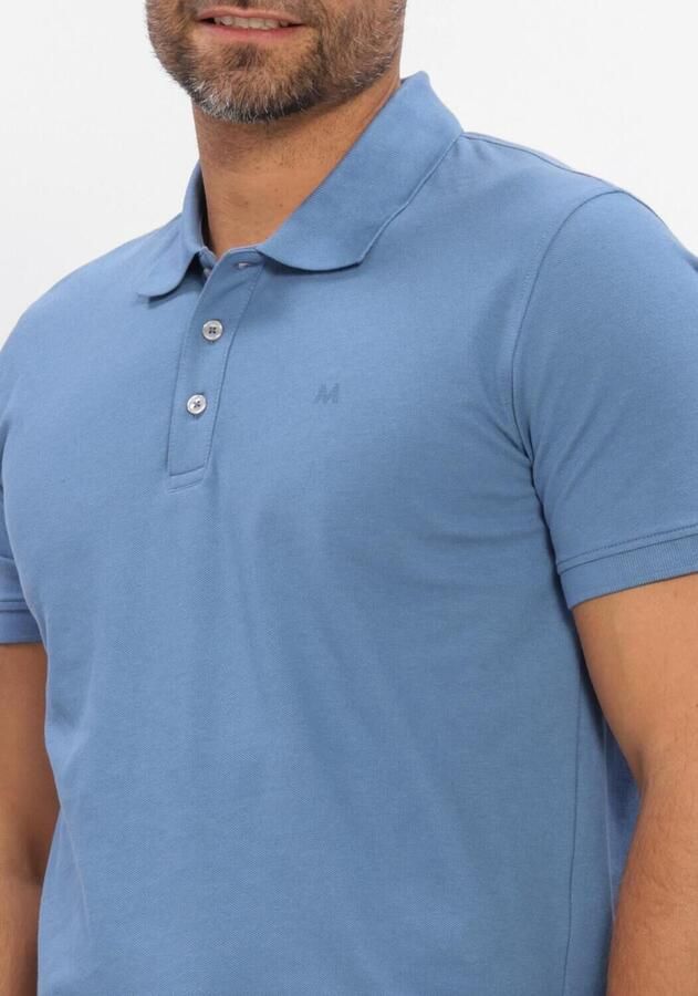MATINIQUE Heren Polo's & T-shirts Mapoleo Melange Blauw - Foto 3
