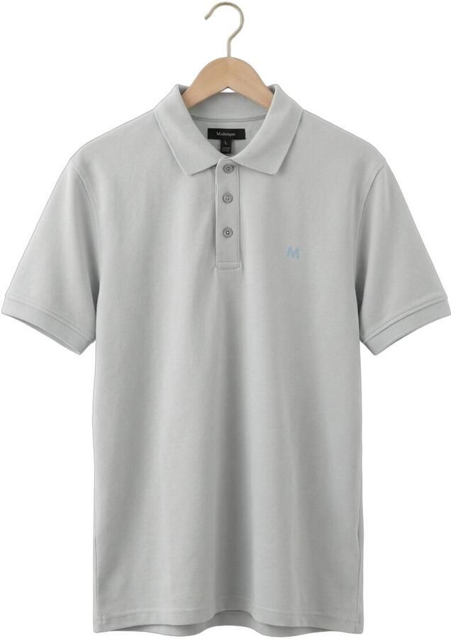 MATINIQUE Heren Polo's & T-shirts Mapoleo Melange Lichtgrijs - Foto 2