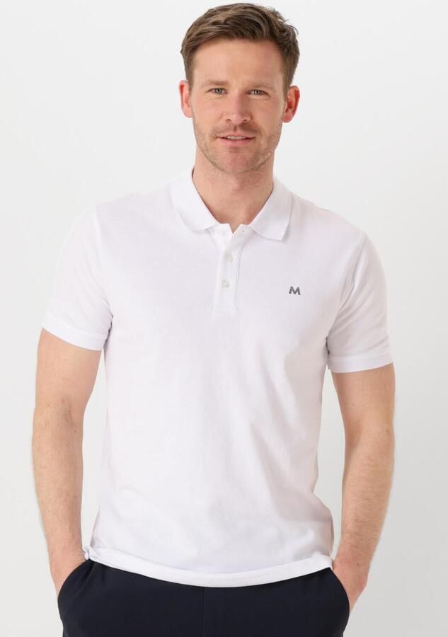 Matinique Heren Polo & T-shirts Mapoleo Melange White Heren
