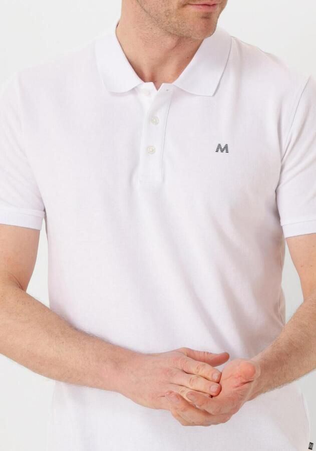 Matinique Heren Polo & T-shirts Mapoleo Melange White Heren - Foto 2